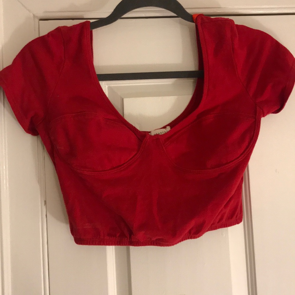 L. A. Hearts Red Top